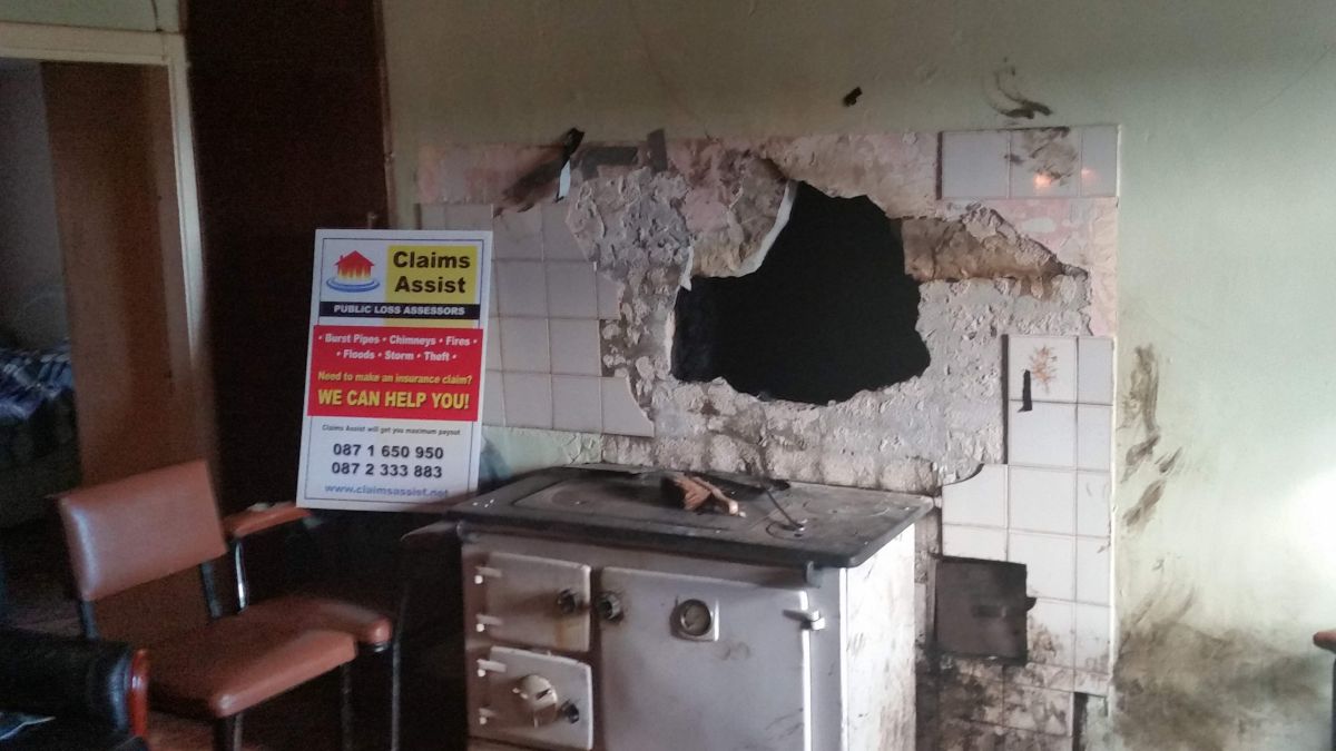 Chimney Fire Damage Insurance Claim Claims Assist Ireland