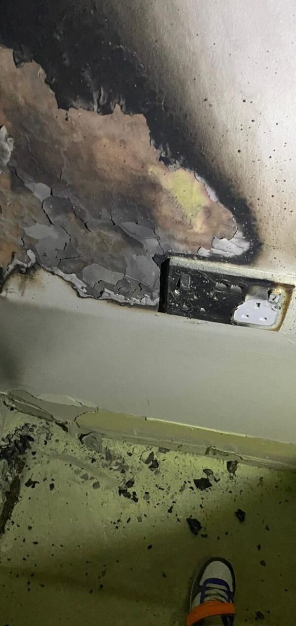 Phone Charger Fire Claims Assist Ireland